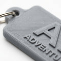 Custom Name Keychain - 3D Printed