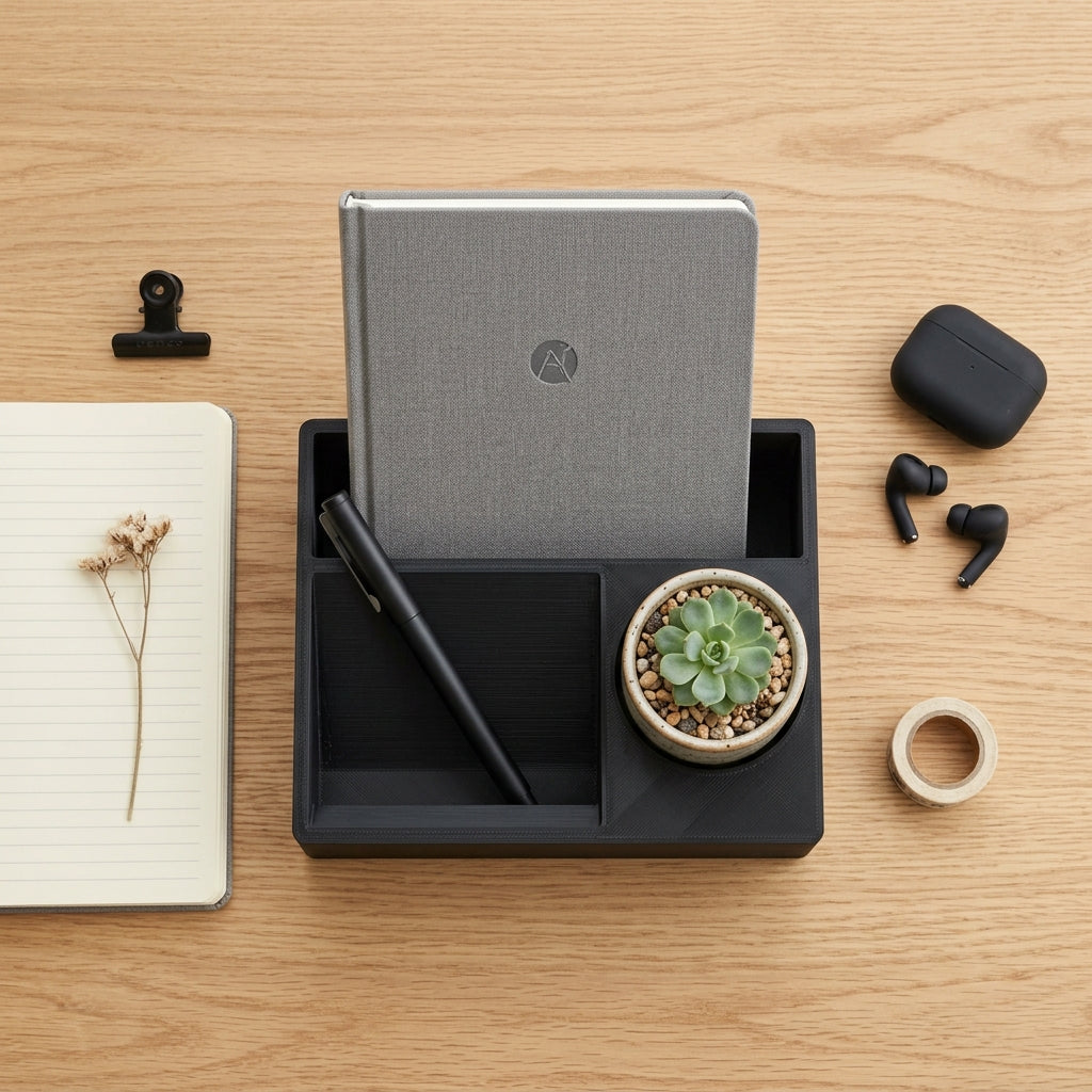 Minimal Desk Organizer - 3D Printed