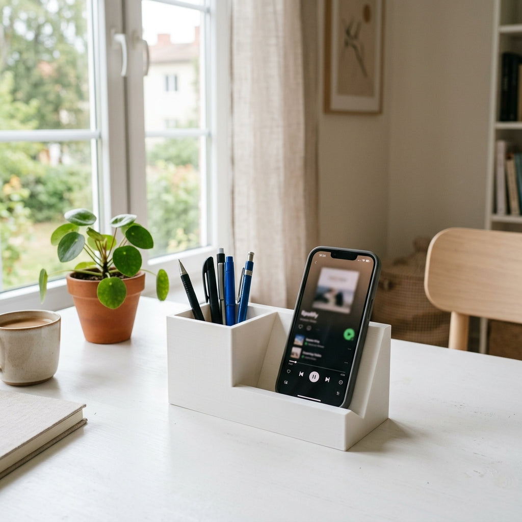 Minimal Desk Organizer - 3D Printed